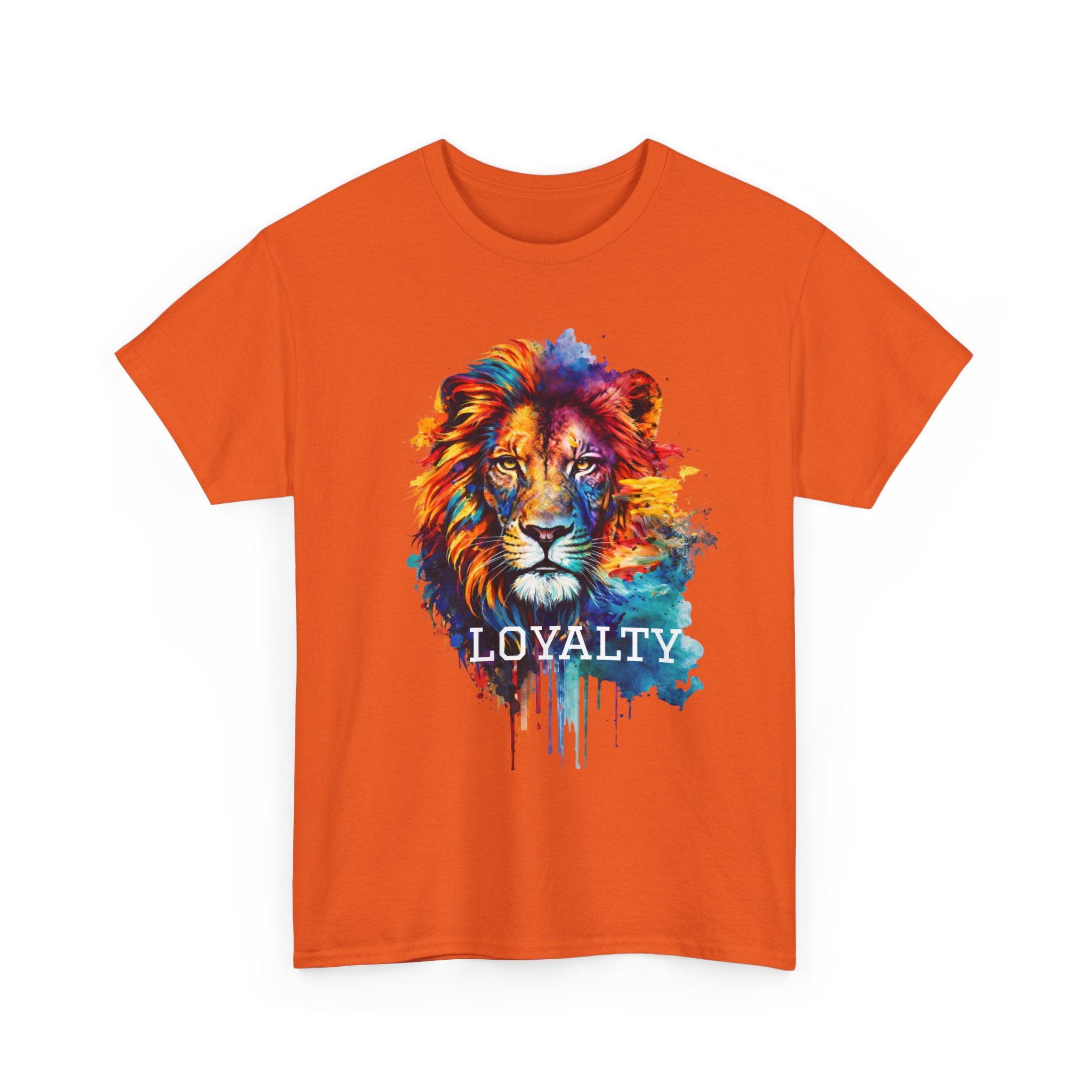 Loyalty Watercolor Lion T-Shirt