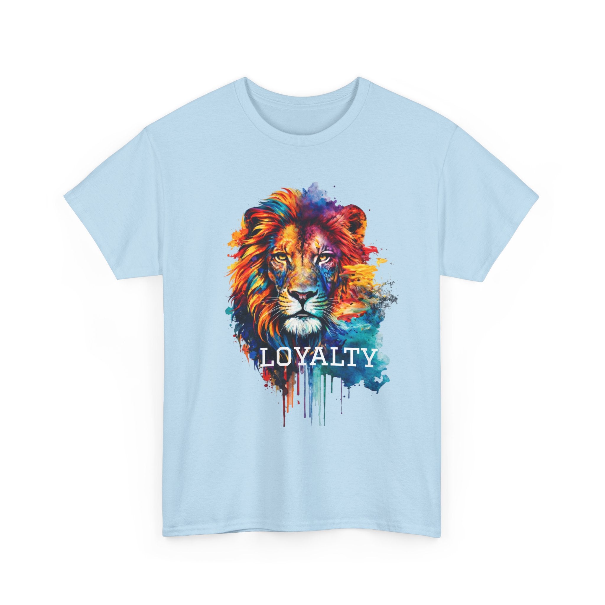 Loyalty Watercolor Lion T-Shirt