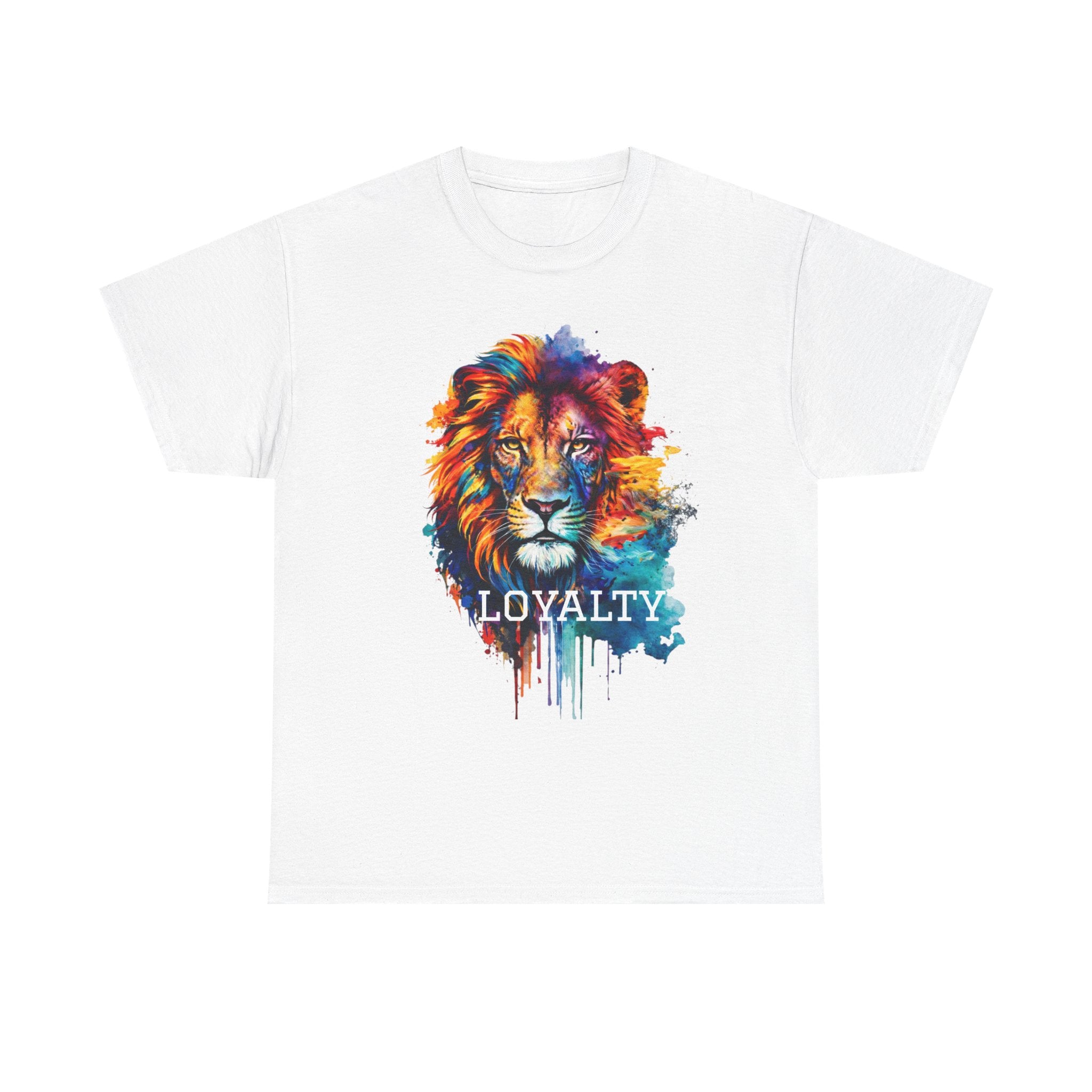Loyalty Watercolor Lion T-Shirt