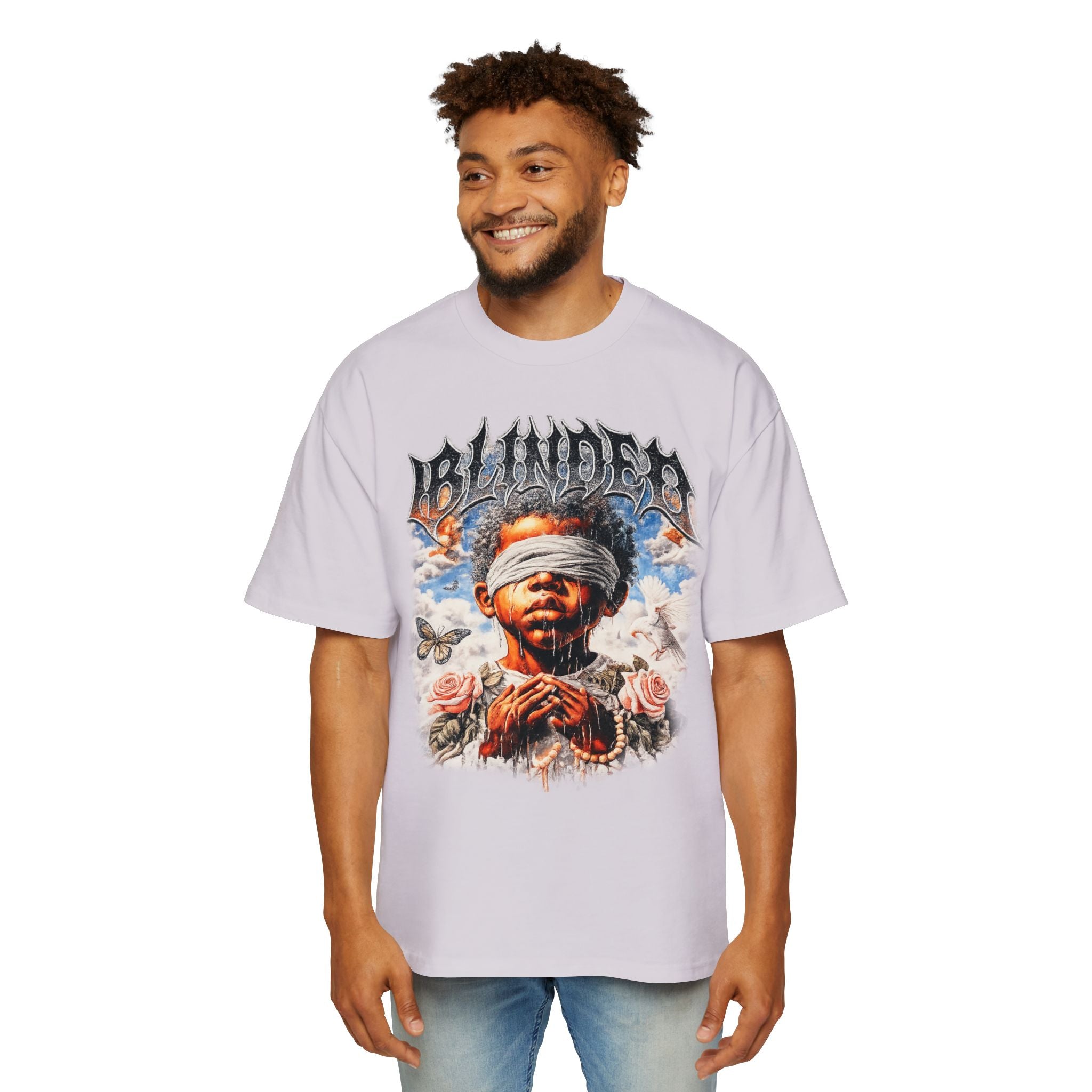 Blinded Graphic Tee — Oversized Men's Streetwear T‑Shirt