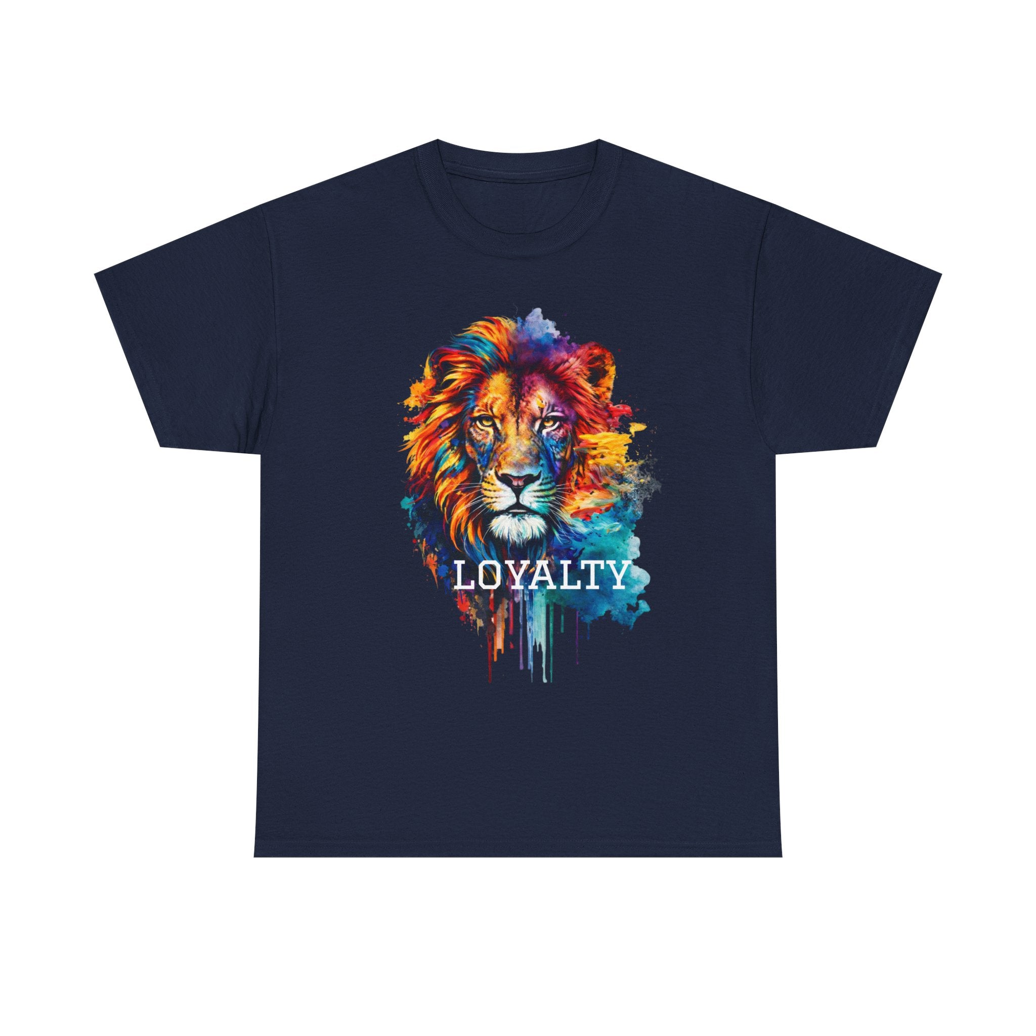 Loyalty Watercolor Lion T-Shirt