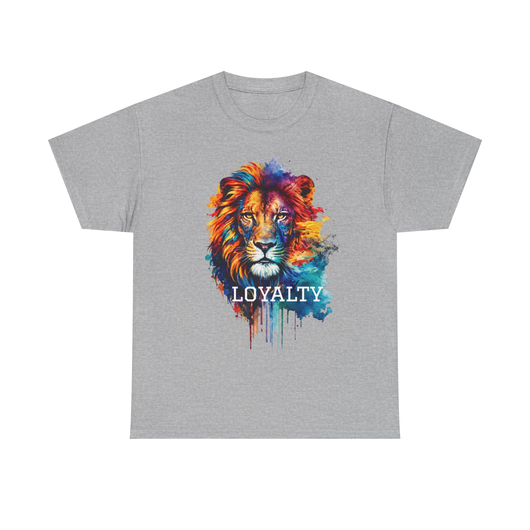 Loyalty Watercolor Lion T-Shirt
