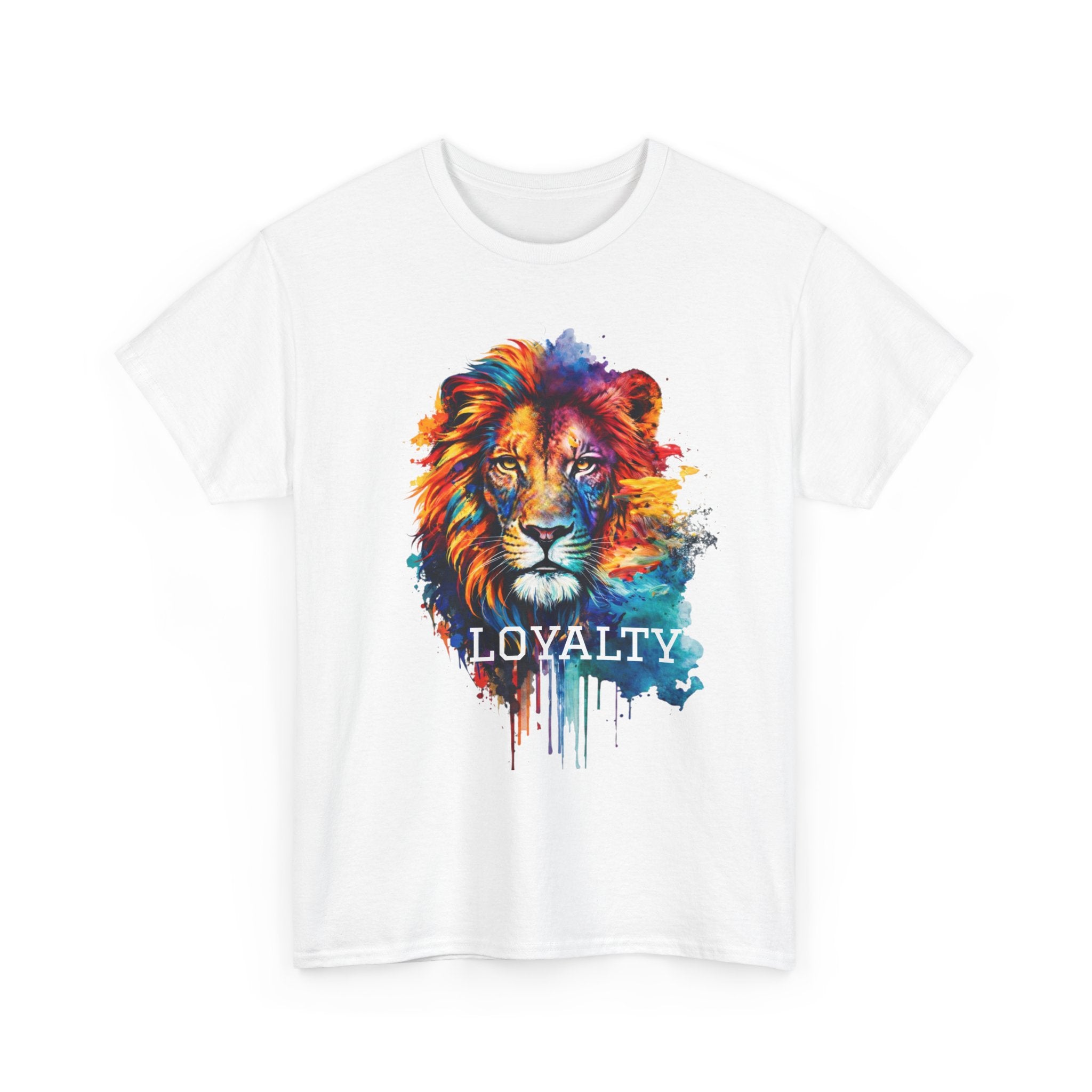 Loyalty Watercolor Lion T-Shirt