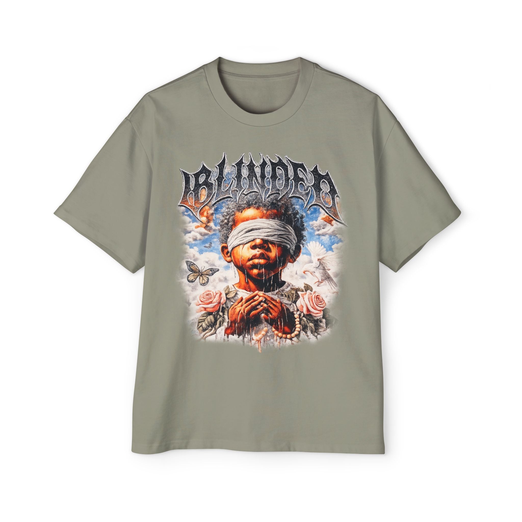 Blinded Graphic Tee — Oversized Men's Streetwear T‑Shirt