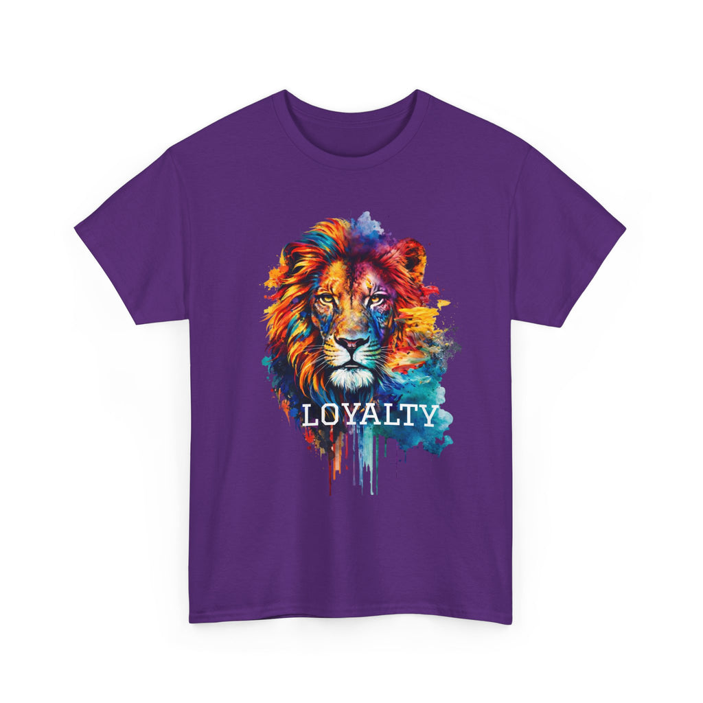 Loyalty Watercolor Lion T-Shirt