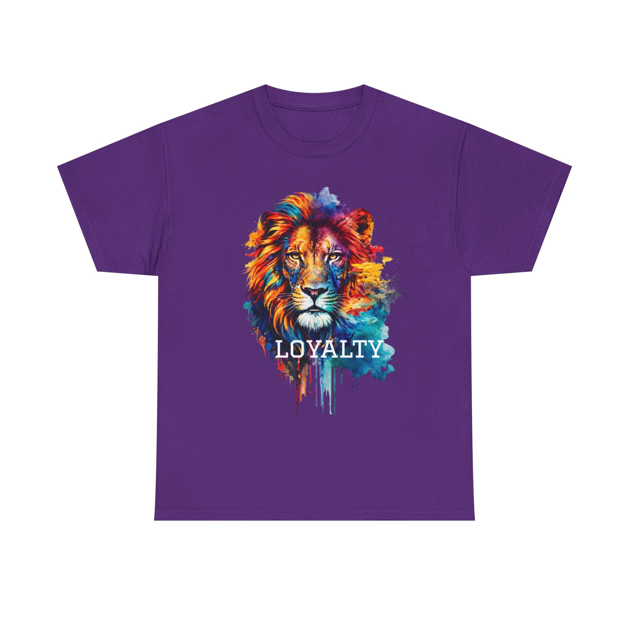 Loyalty Watercolor Lion T-Shirt