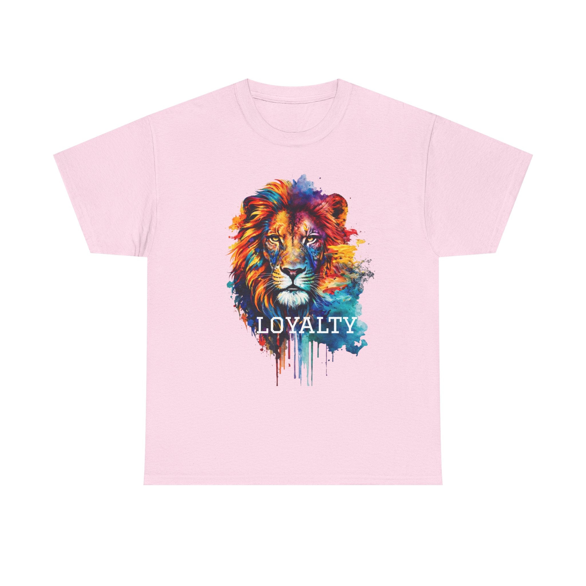 Loyalty Watercolor Lion T-Shirt