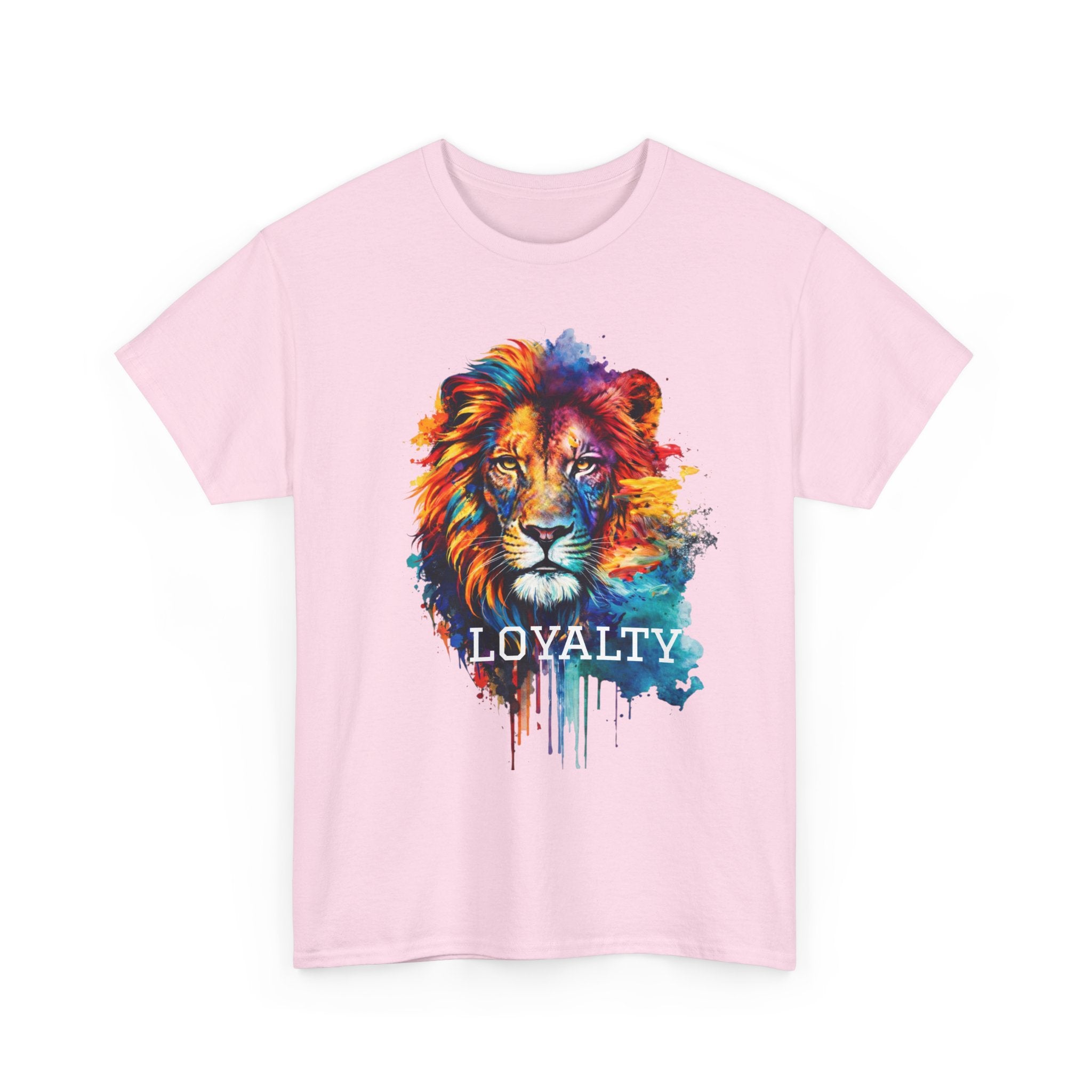 Loyalty Watercolor Lion T-Shirt