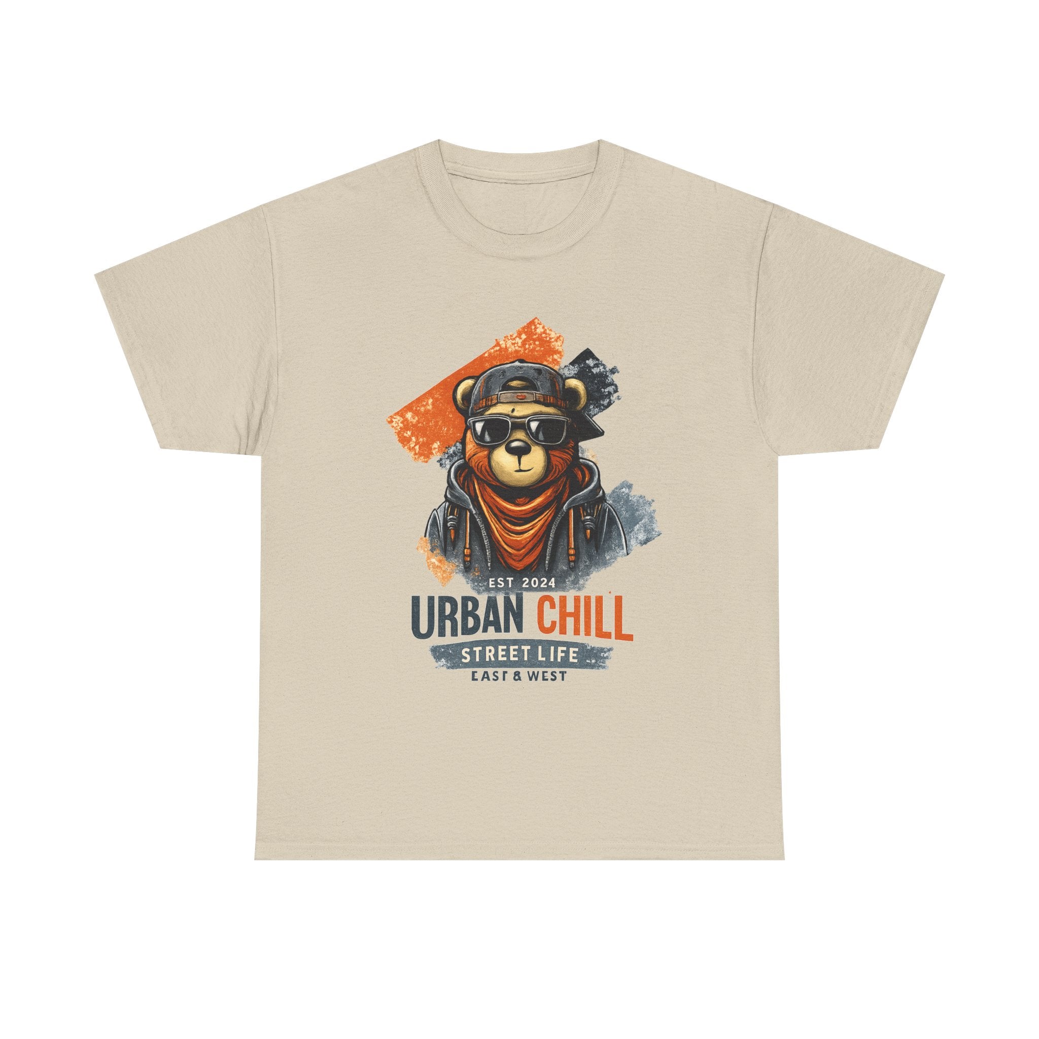 Urban Chill Bear T-Shirt — Street Life Graphic Tee