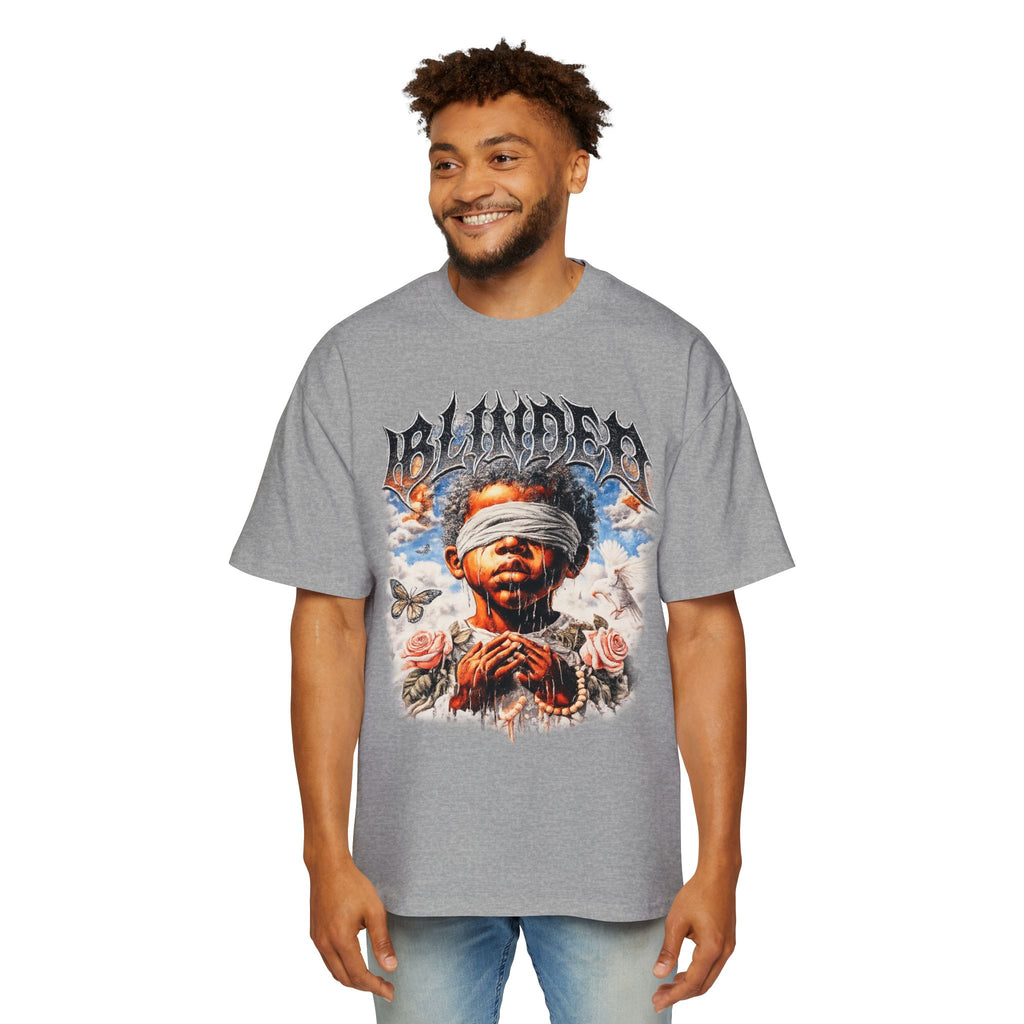 Blinded Graphic Tee — Oversized Men's Streetwear T‑Shirt