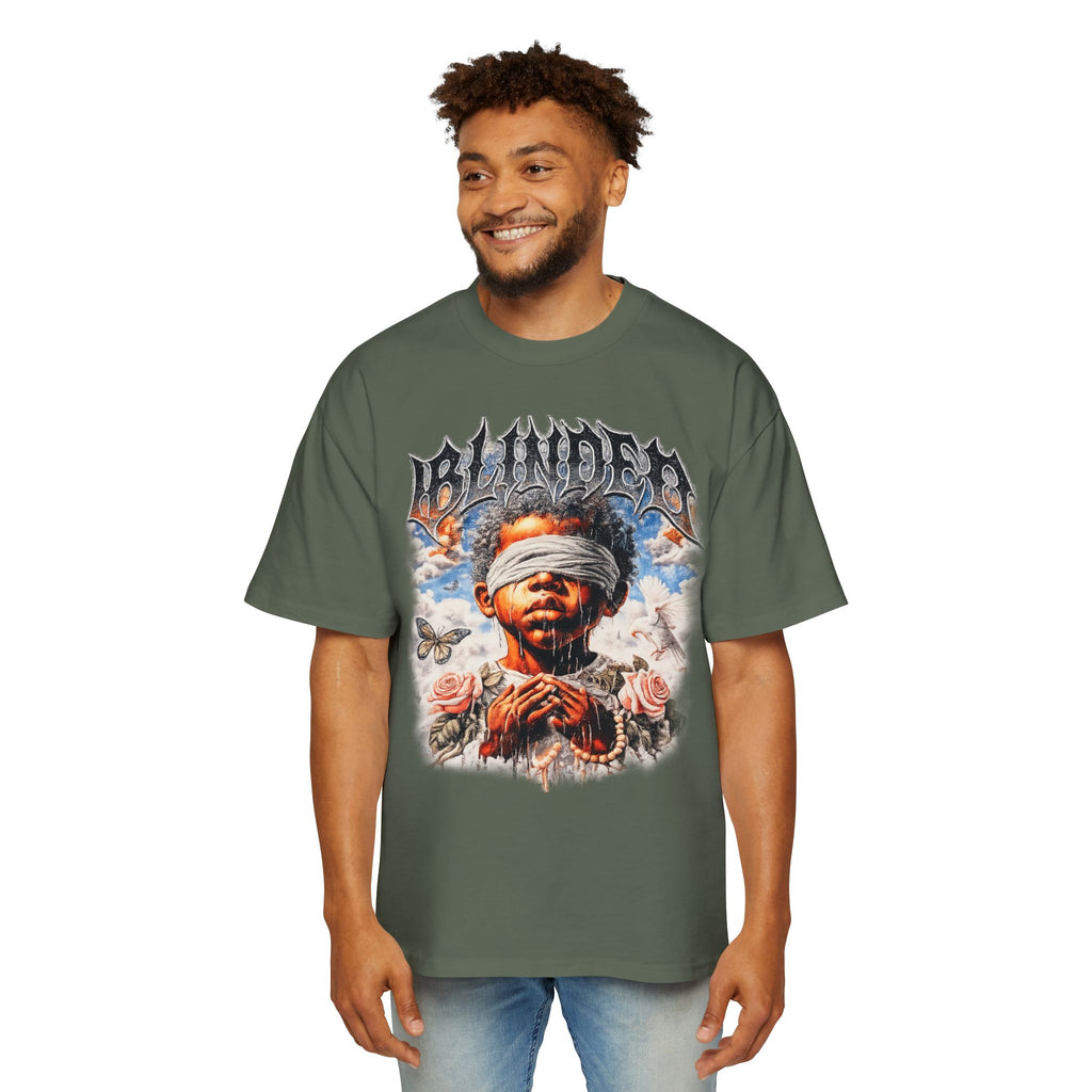Blinded Graphic Tee — Oversized Men's Streetwear T‑Shirt