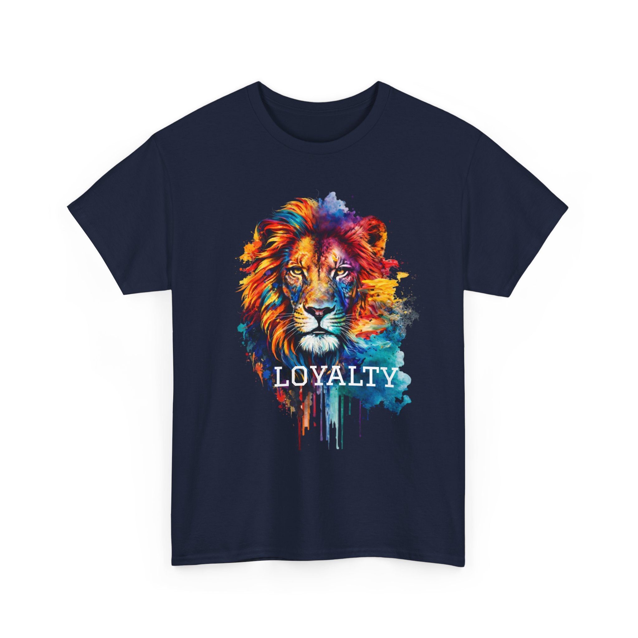 Loyalty Watercolor Lion T-Shirt