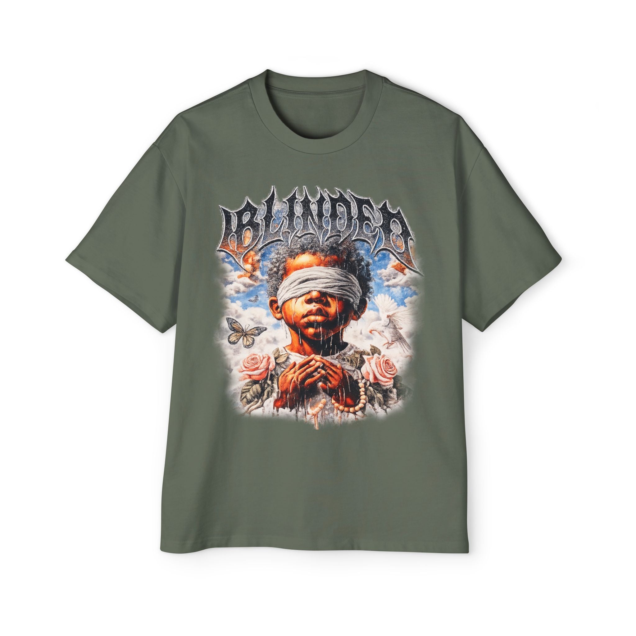 Blinded Graphic Tee — Oversized Men's Streetwear T‑Shirt