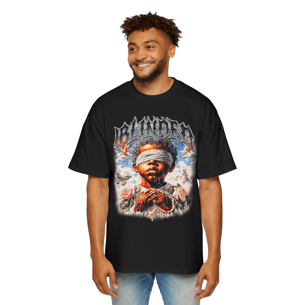 Blinded Graphic Tee — Oversized Men's Streetwear T‑Shirt