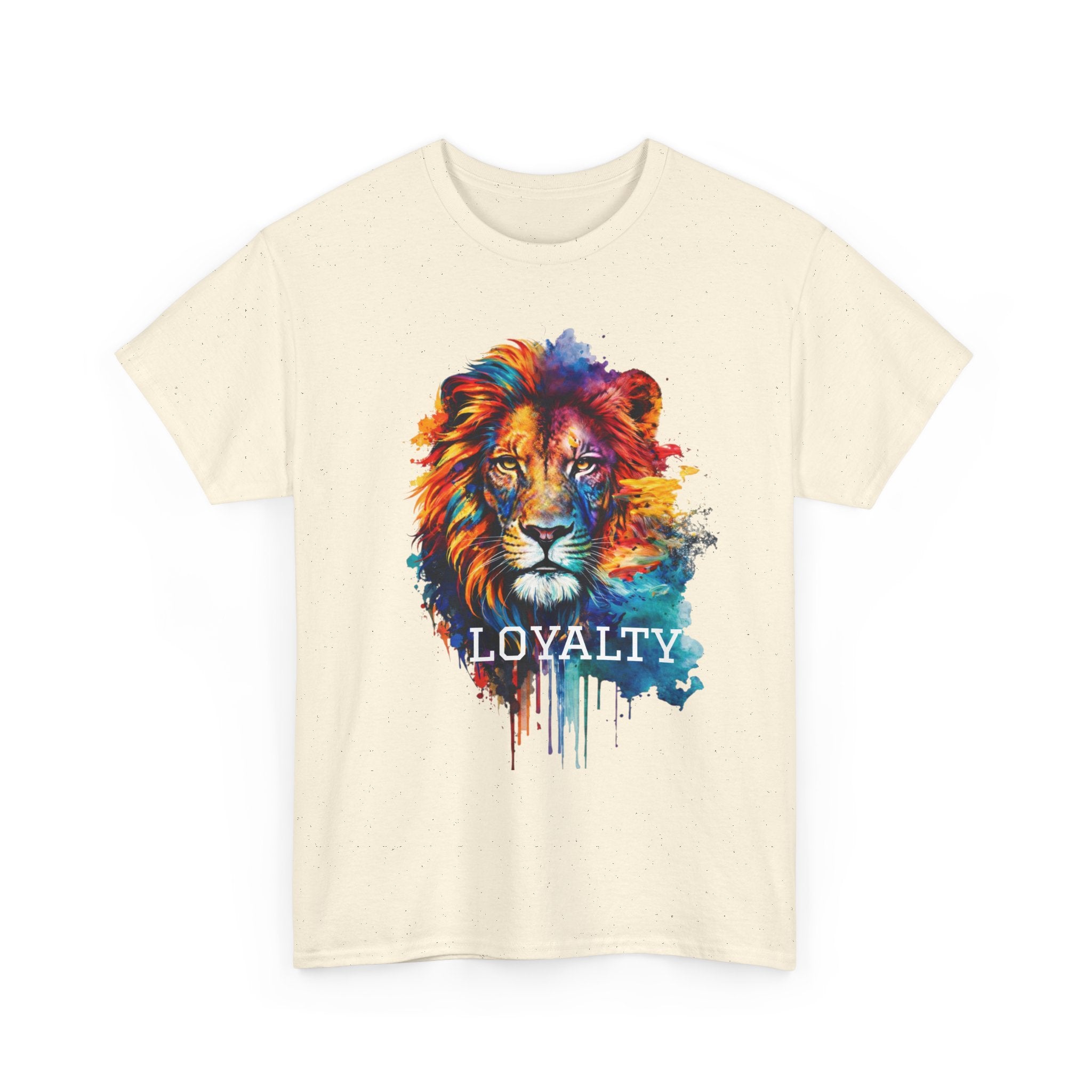 Loyalty Watercolor Lion T-Shirt