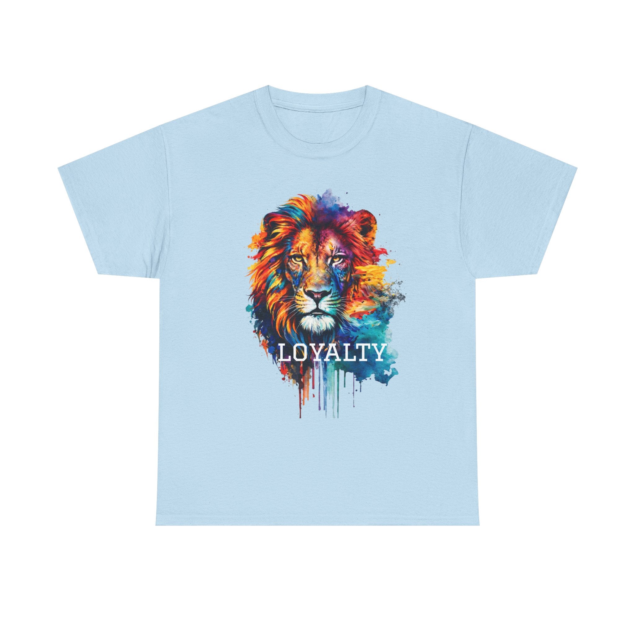 Loyalty Watercolor Lion T-Shirt