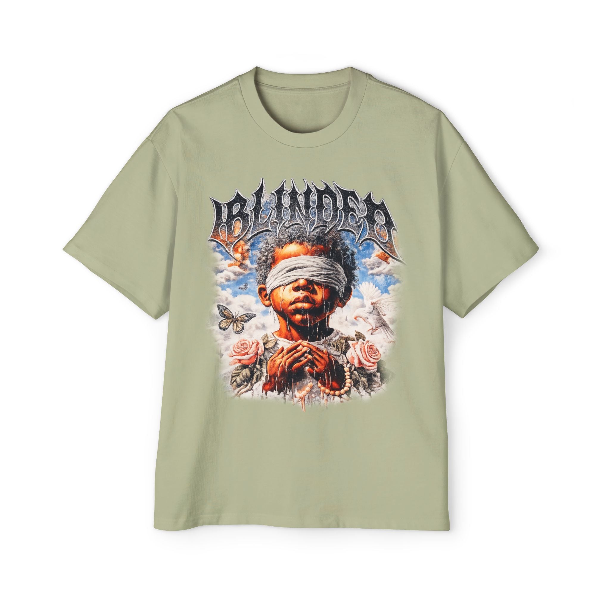 Blinded Graphic Tee — Oversized Men's Streetwear T‑Shirt
