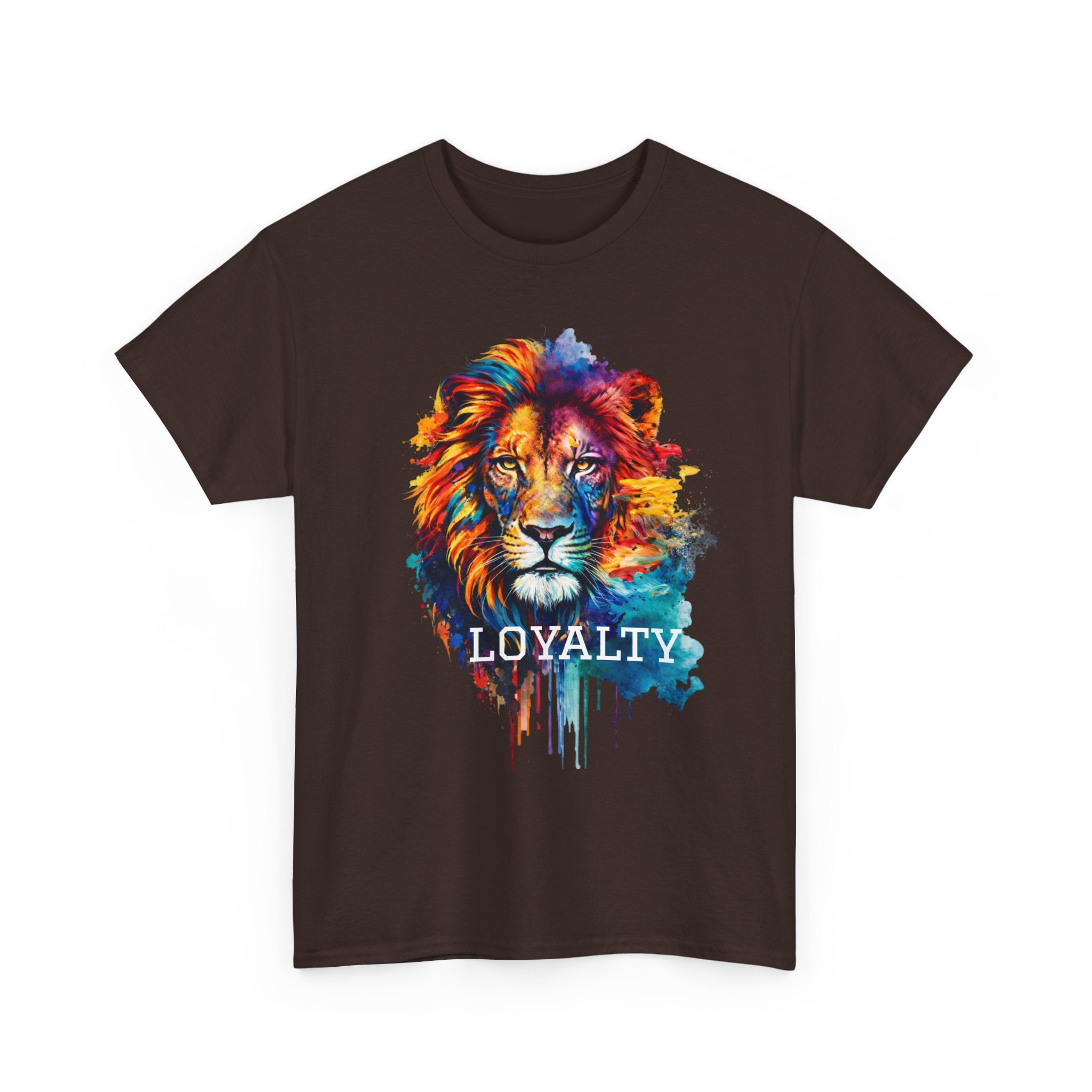Loyalty Watercolor Lion T-Shirt
