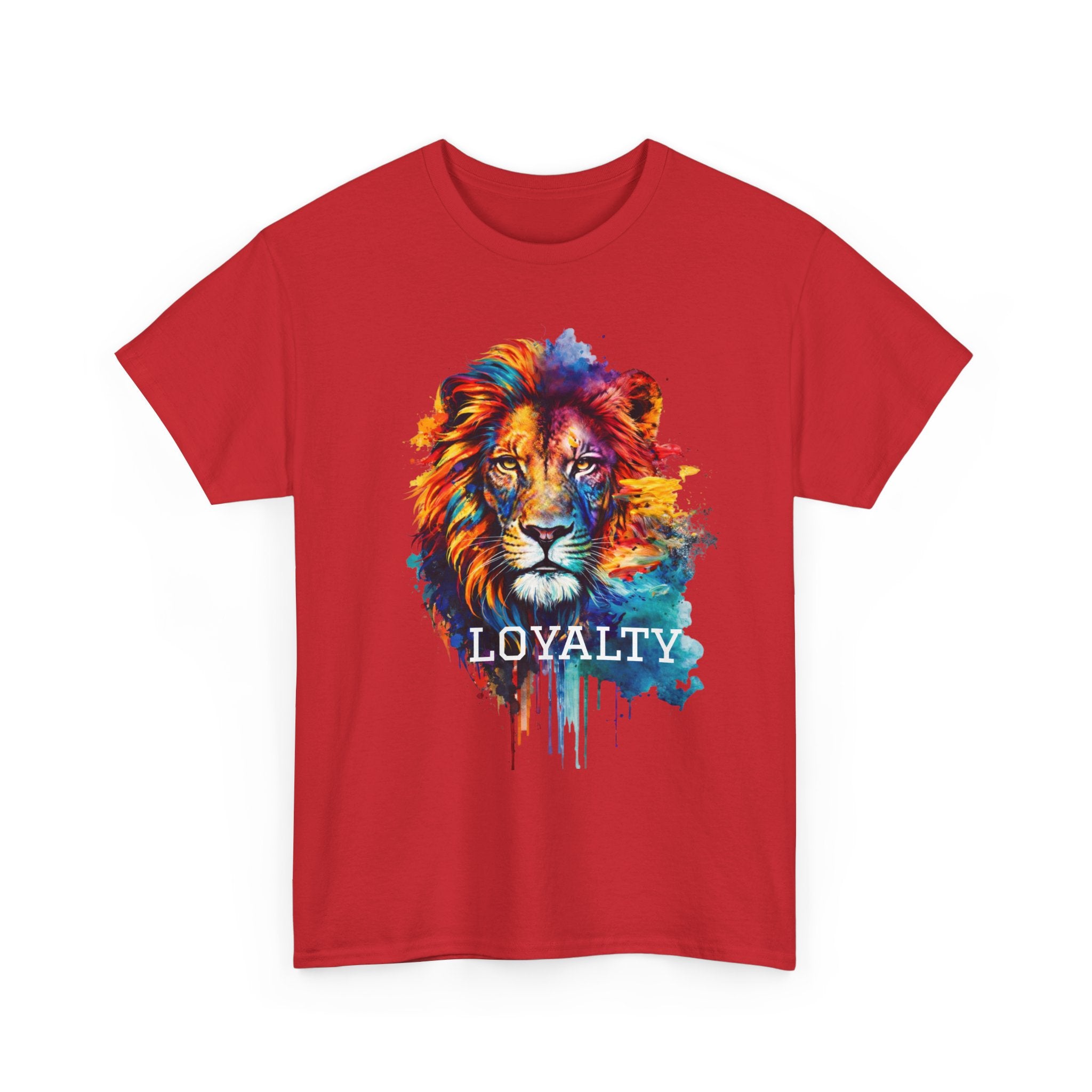Loyalty Watercolor Lion T-Shirt