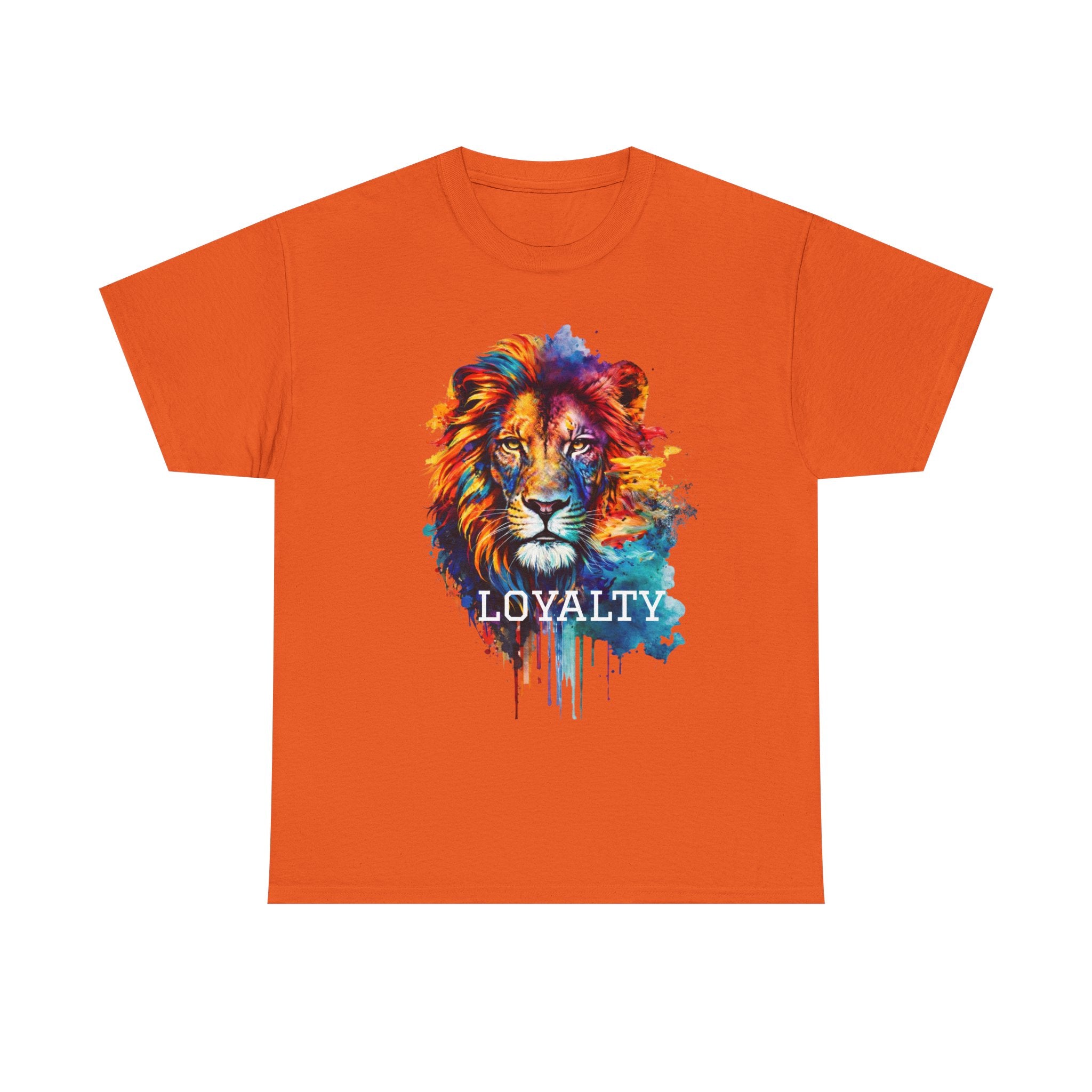Loyalty Watercolor Lion T-Shirt