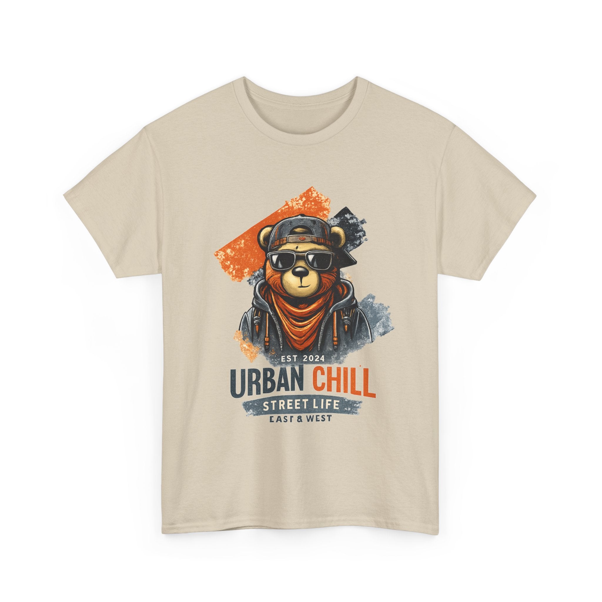 Urban Chill Bear T-Shirt — Street Life Graphic Tee